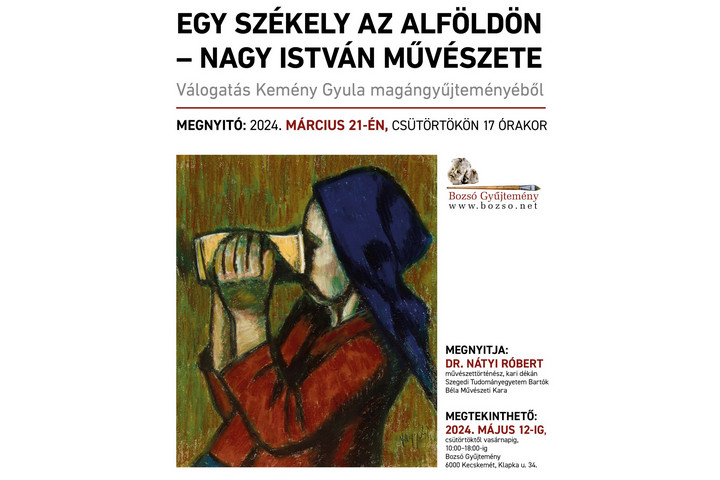 Fotó: Facebook/Bozsó Gyűjtemény Nagy István művészetét bemutató tárlat nyílik Kecskeméten
