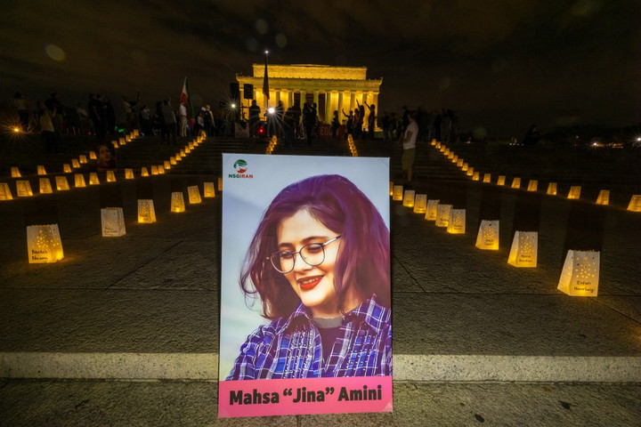 Fotó: AFP/Middle East Images/Ali Khaligh Jogellenes volt az iráni Mahsza Amini előzetes őrizetben történt halála
