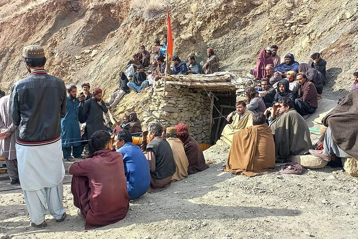 Fotó: Mines and Minerals Development Department Balochistan via AFP Gázrobbanás történt egy pakisztáni bányában