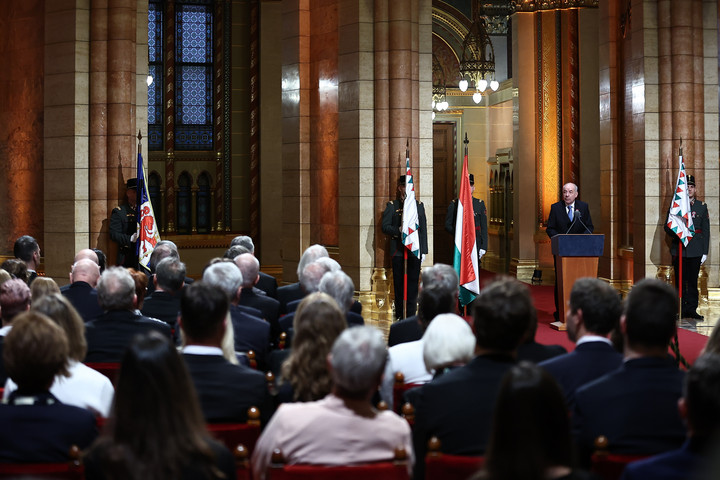 Fotó: MH/Balogh Dávid Kiosztották a Széchenyi-díjakat