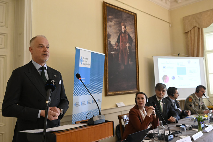 Fotó: MTI/Kovács Tamás Szalay-Bobrovniczky Kristóf: Az idei év a légierőről szól