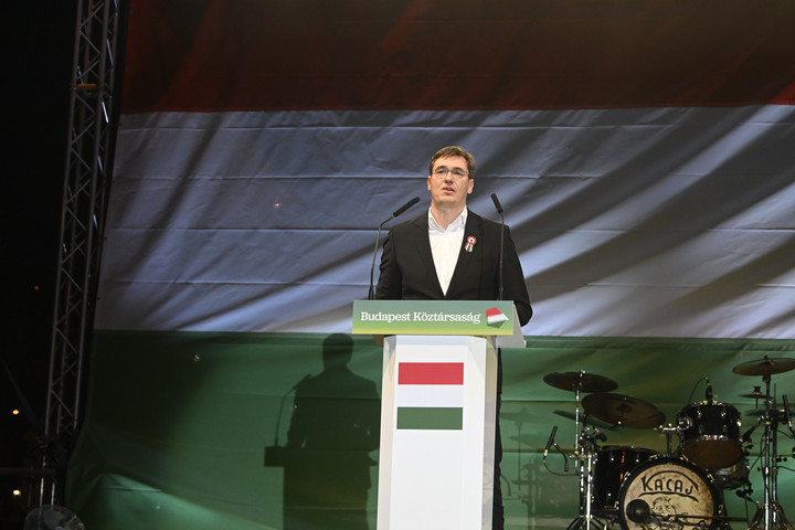 Fotó: MTI/Koszticsák Szilárd Karácsony Gergely: Budapest köztársaság