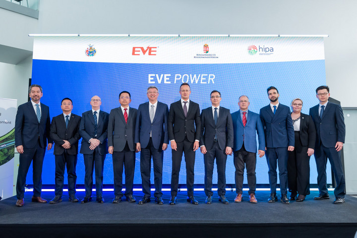 Az EVE Power benyújtotta debreceni akkumulátorcella gyárának környezethasználati engedélykérelmét