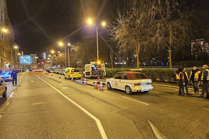 Fotó: police.hu 743 igazoltatás egy éjszaka során
