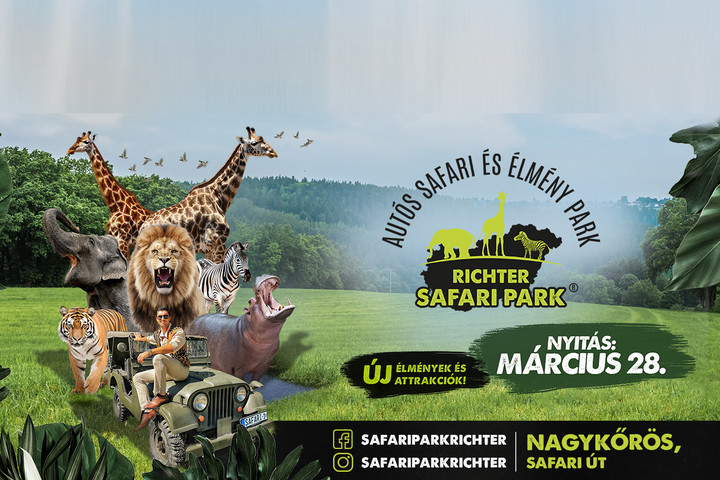 Húsvétkor nyit a Richter Safari Park