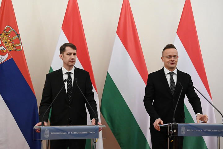 Fotó: MTI/Máthé Zoltán Magyarország és Szerbia között a történelem során most van a legjobb kapcsolat