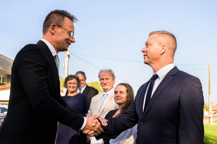 Fotó: Facebook/Szijjártó Péter Szijjártó Péter: A szlovákiai magyar közösség egységes és erős
