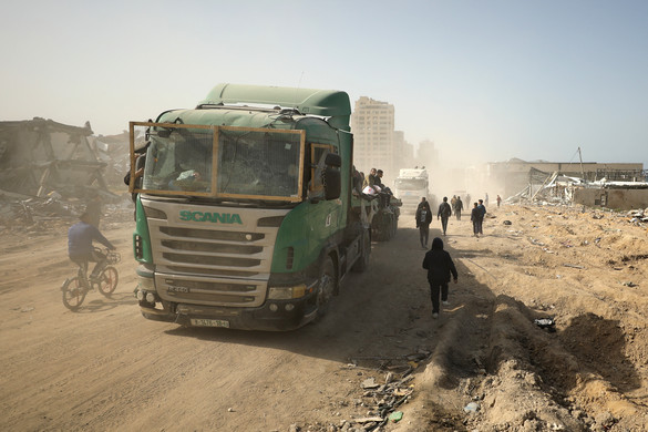 Egyiptom elítéli a humanitárius segélyek leállítását