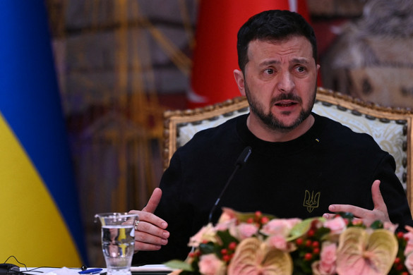 Zelenszkij elítélte az ukrán gázinfrastruktúra elleni orosz támadásokat