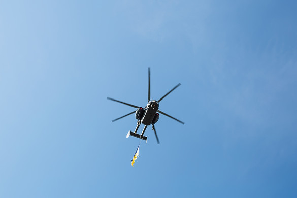 Több ukrán helikoptert semmisítettek meg egyszerre az orosz erők + VIDEÓ