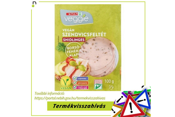 Nébih: Snidlinges szendvicsfeltétet hívott vissza a SPAR