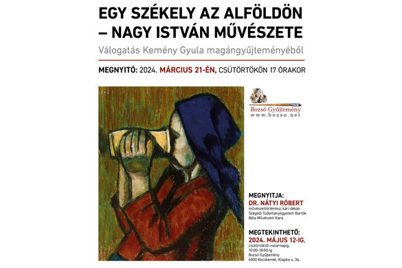 Nagy István művészetét bemutató tárlat nyílik Kecskeméten