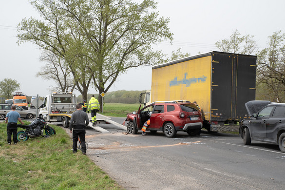 Megszűnt az útzár az 1-es főúton