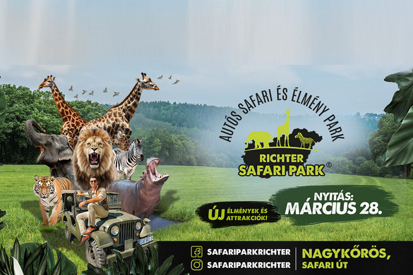 Húsvétkor nyit a Richter Safari Park
