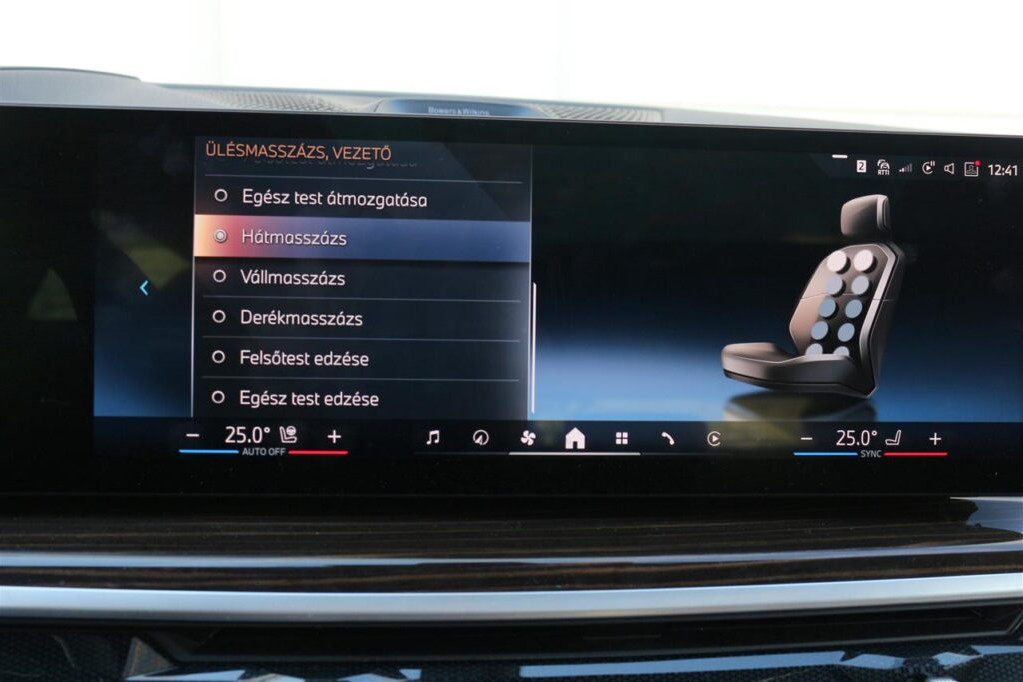 Fotó: SportVerda BMW X5 ülésmasszázs