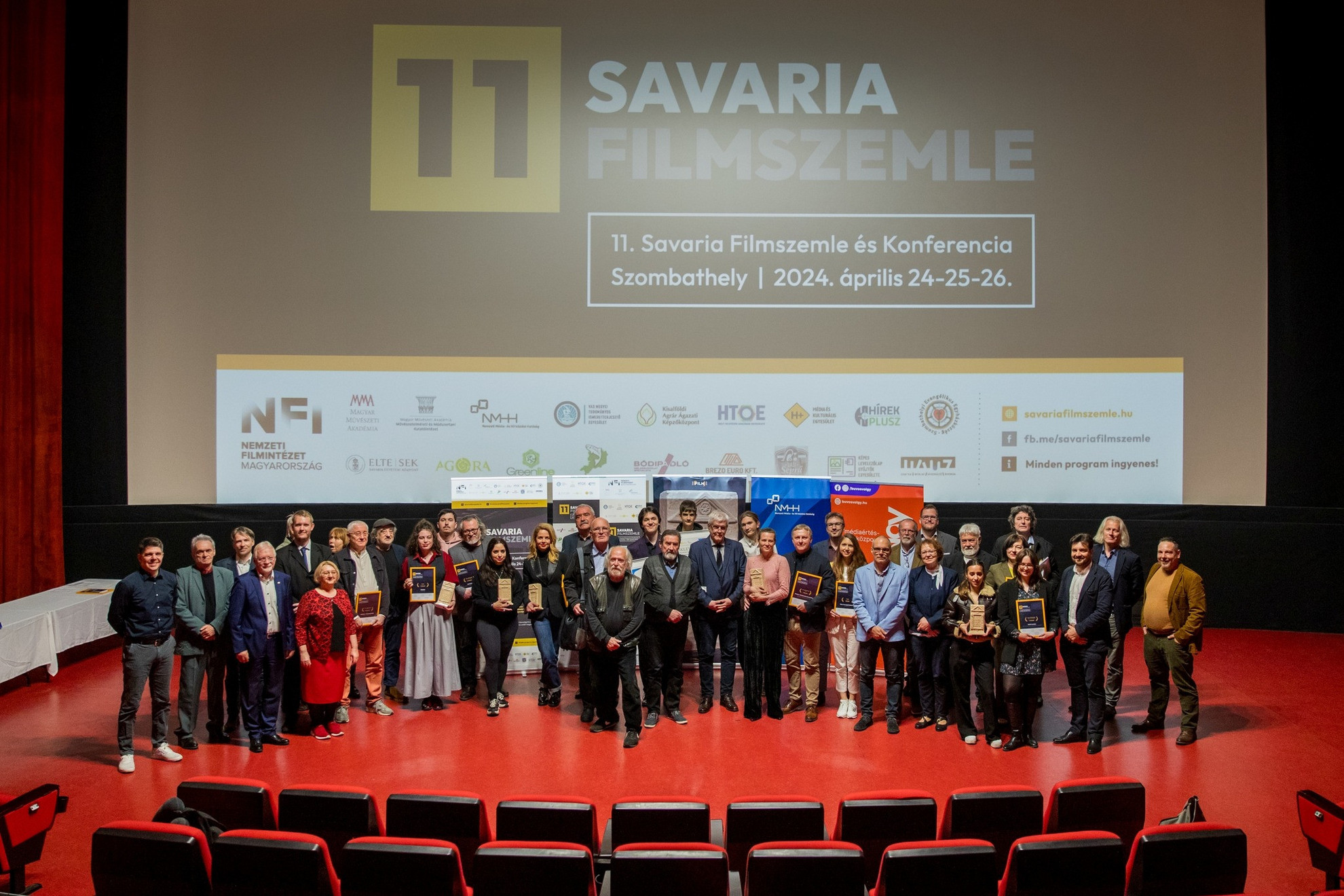 A 11. Savaria Filmszemle díjazottjai