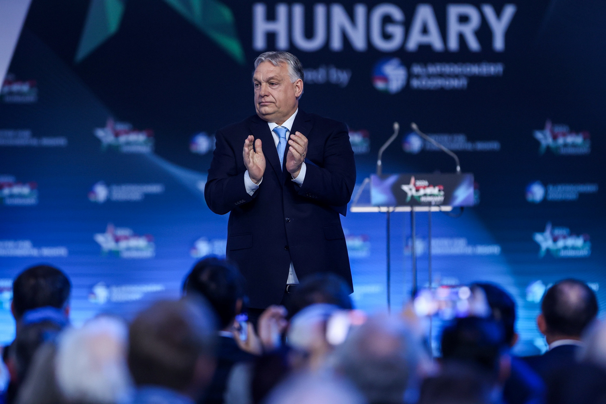 Orbán Viktor a Konzervatív Politikai Akció Konferencián (CPAC Hungary) 2024. április 25-én