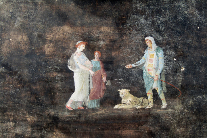 Fotó: AFP/Parco Archeologico di Pompei press office/Handout Trójai faló Pompejiben