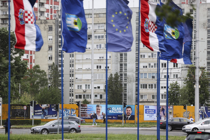 Fotó: AFP/Damir Sencar Horvátországi választások: A HDZ nyert, de nem tud önállóan kormányt alakítani