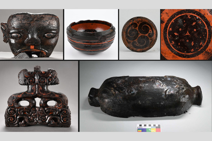 Fotó: Xinhua via AFP/Anhui provincial cultural relics Rejtélyes sírra bukkantak