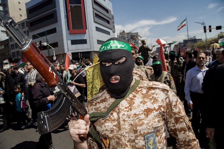 Fotó: AFP/Middle East Images/Hossein Beris Irán megtorlása már elkezdődött