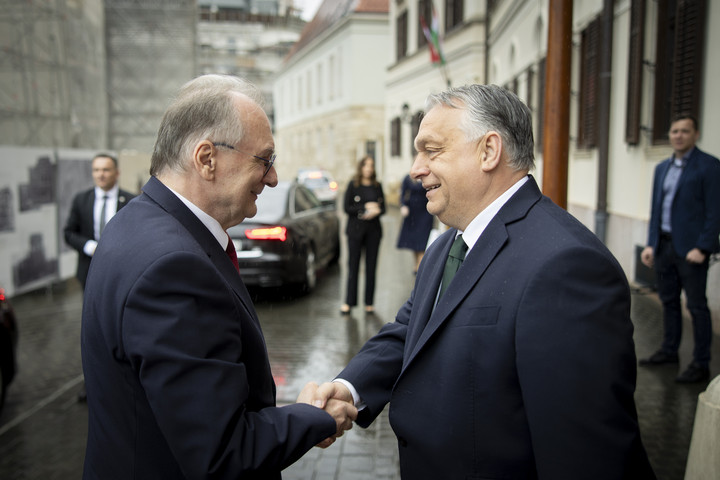 Fotó: MTI/Miniszterelnöki Sajtóiroda/Fischer Zoltán Orbán Viktor: A magyar–német kapcsolatok előremutató elemeire kell összpontosítani