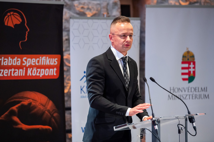 Fotó: MTI/Balogh Zoltán Szijjártó szerint a párizsi olimpia lépés lehetne a béke felé