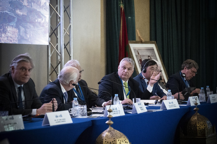 Fotó: MTI/Miniszterelnöki Sajtóiroda/Benko Vivien Cher Orbán Viktor: Romlik az európai versenyképesség
