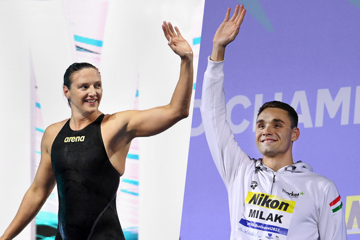 Fotó: MH archív/Hegedüs Róbert, Purger Tamás Hosszú Katinka: Sajnos, nem ez az első olimpiai érem, ami a MÚSZ-vezetés miatt nem valósul meg
