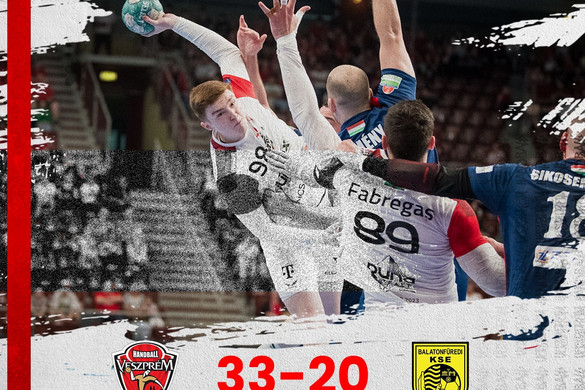 Férfi kézilabda NB I: a Veszprém 13 góllal győzött