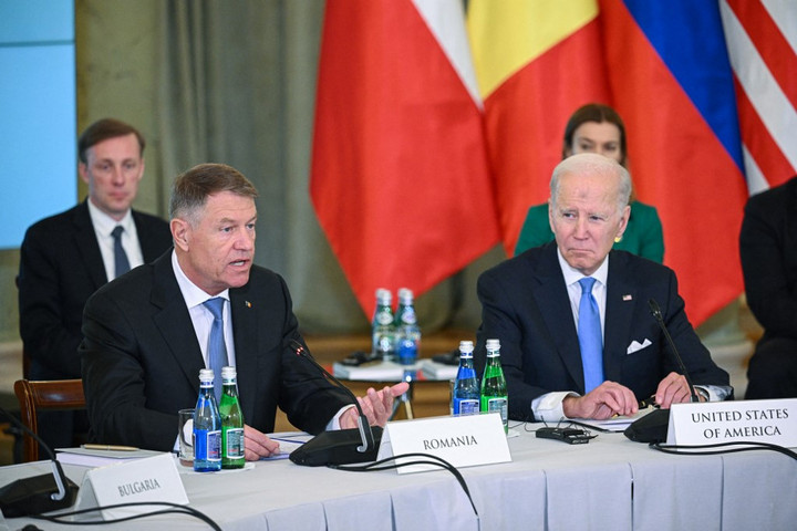 Fotó: AFP/Mandel Ngan Joe Biden fogadja Klaus Iohannist