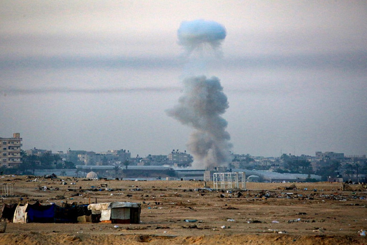 Fotó: AFP/Eyad Baba Az izraeli hadsereg bevonult Rafah központjába, és kivonult Dzsabalíjából
