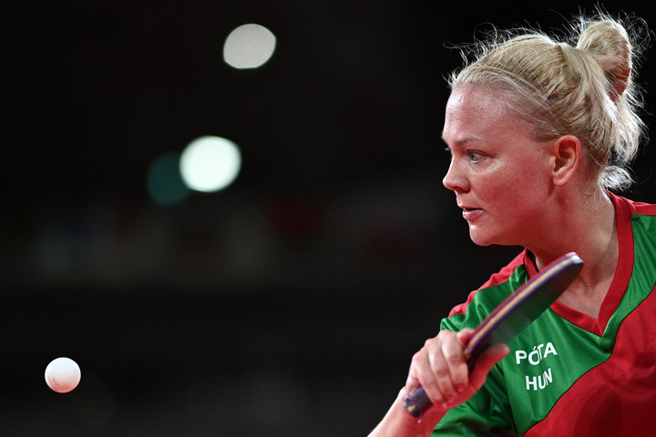 Fotó: AFP/Anne-Christine Poujoulat Párizs 2024: Póta Georgina egyesben szerepelhet az olimpián