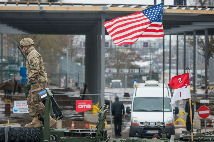 Fotó: NATO. AFP PHOTO / RAIGO PAJULA / AFP A három balti állam háborúzni akar, magukat törölhetik le a térképről