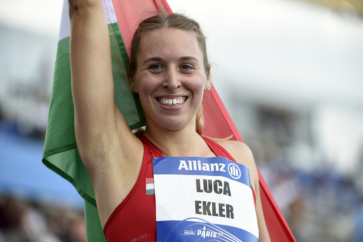 Ekler Luca aranyérmes 100 méteren