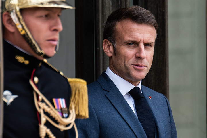 Fotó: AFP/NurPhoto/Andrea Savorani Neri Bagoly mondja verébnek – Macron fél az orosz rakétáktól