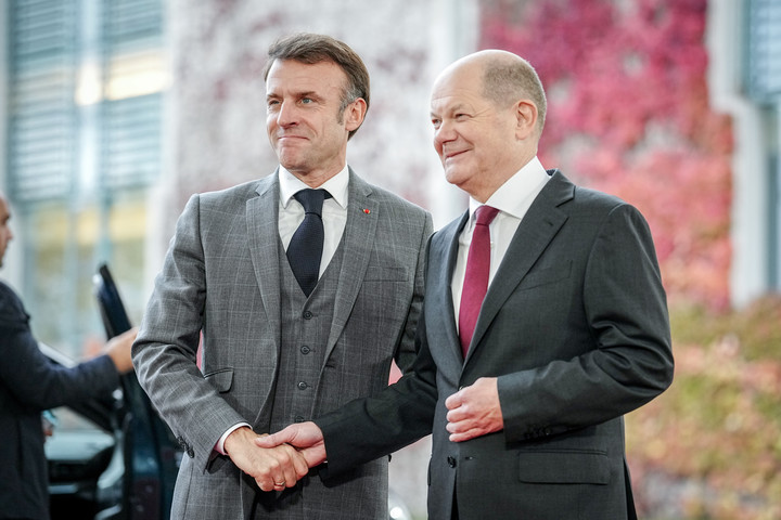 Fotó: NorthFoto Macron és Scholz szerint erősíteni kell az EU szuverenitását