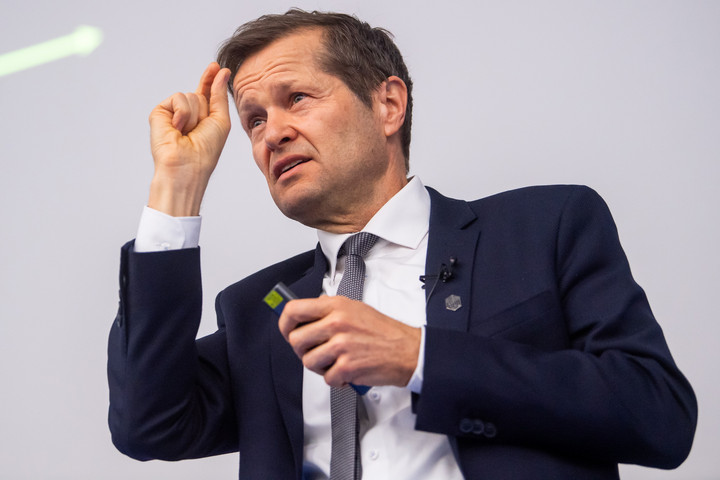 Fotó: MTI/Balogh Zoltán Krausz Ferenc kapta idén a Műegyetem Neumann professzori címét