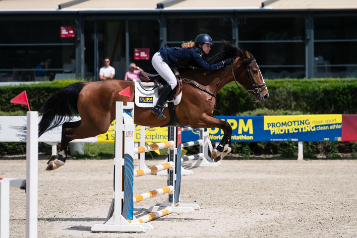 Fotó: Facebook/Hungarian Modern Pentathlon/Magyar Öttusa Szövetség – UIPM – World Pentathlon Búcsú a lovaglástól a budapesti Európa-bajnokságon