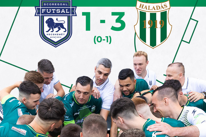 Futsal: idegenben győzött és újra pályaelőnyben a Haladás