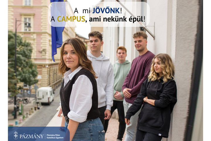 Fotó: Facebook/PPKE – Pázmány Péter Katolikus Egyetem Indul a Pázmány Campus beruházás