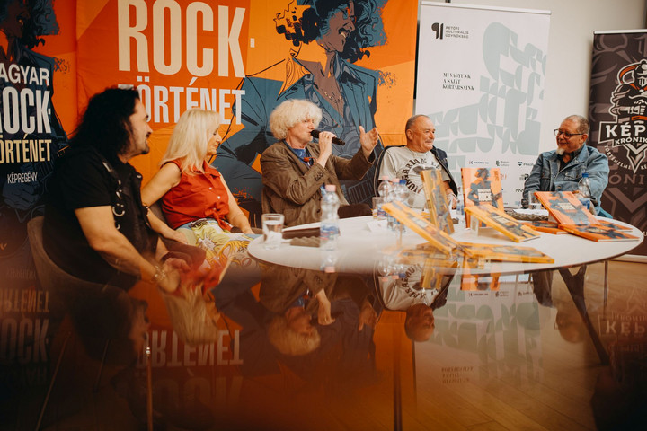 Fotó: Petőfi Kulturális Ügynökség Folytatódott a magyar rockzene történetének képregényes feldolgozása