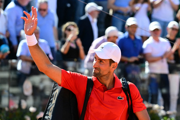 Djokovic váratlan veresége
