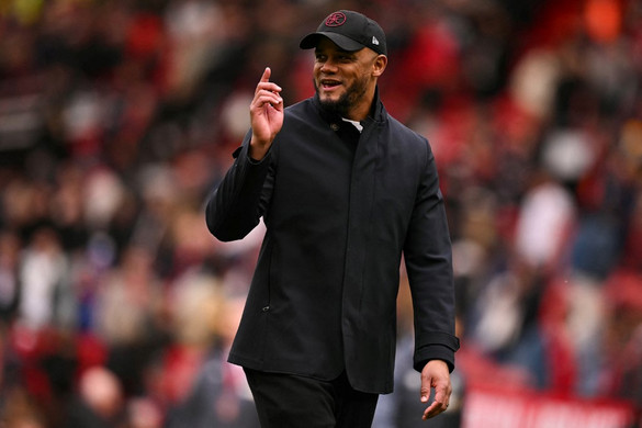 Vincent Kompany a Bayern München új vezetőedzője