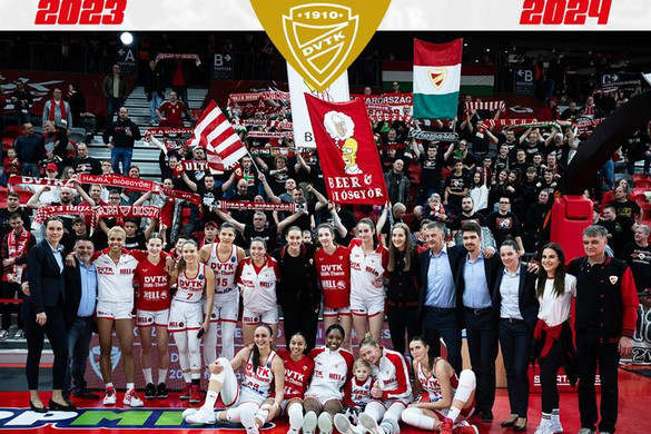 Női kosárlabda élvonal: bajnok lett a DVTK