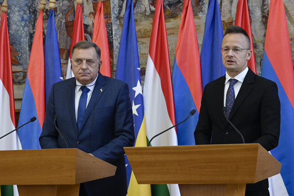 Szijjártó Péter: Be kell fejezni a teljesen felesleges feszültségkeltést Bosznia-Hercegovinában