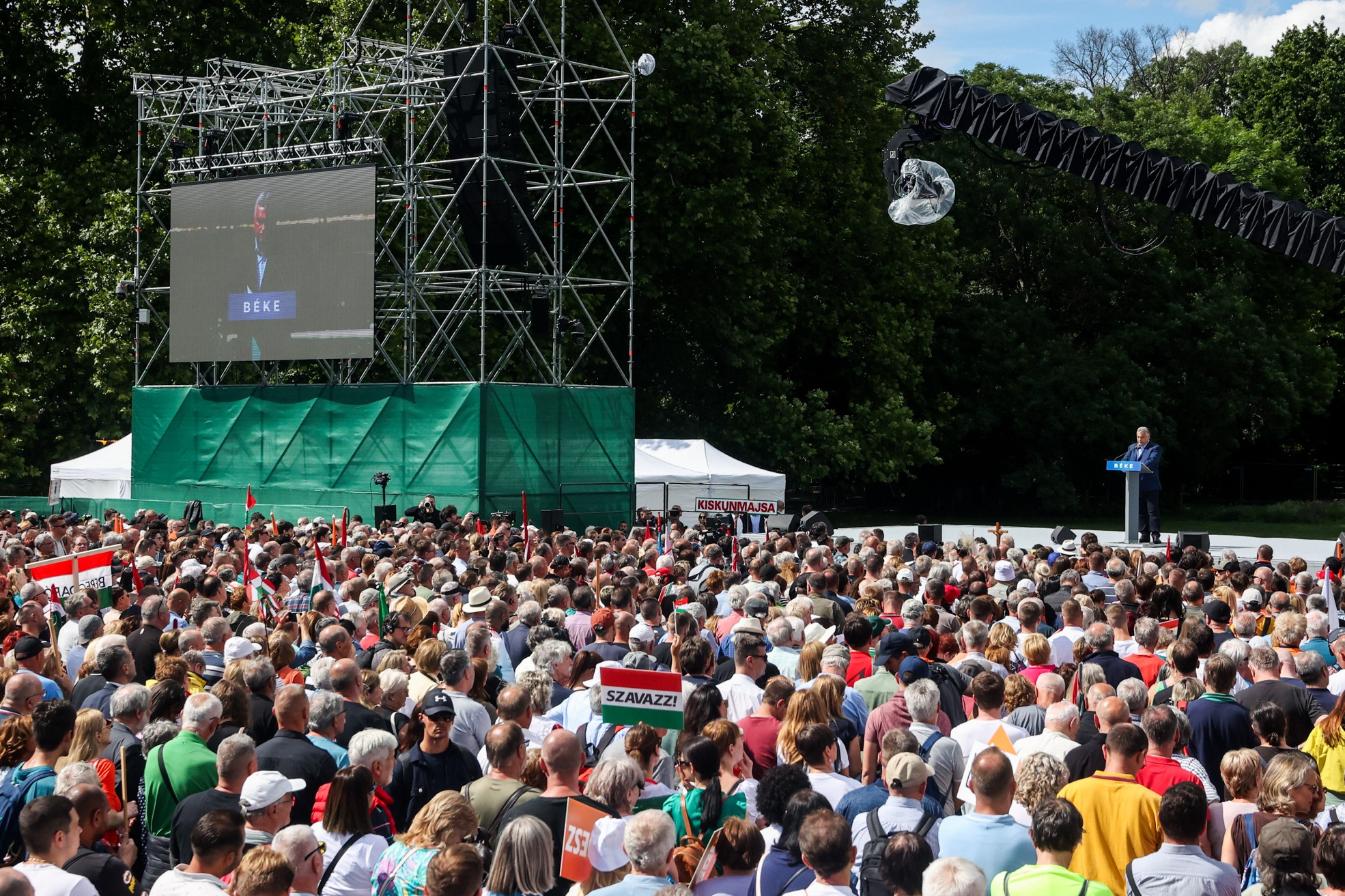 Orbán Viktor beszéde a Békemeneten 2024. június 1-én