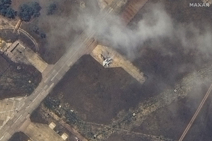 Fotó: AFP/Satellite image ©2024 Maxar Technologies Gyásznapot hirdettek ki Szevasztopolban