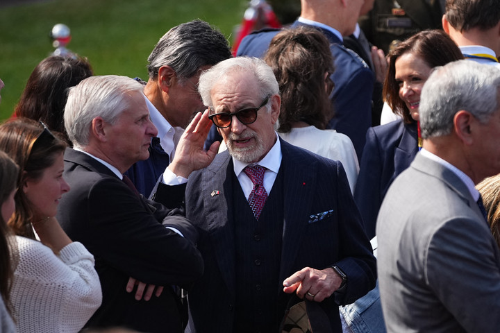 Fotó: AFP/Pool/Daniel Cole Daily Mail: Steven Spielberg írta Biden beszédét