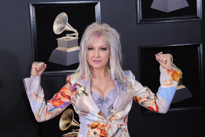 Fotó: AFP/Angela Weiss Cindy Lauper búcsúja